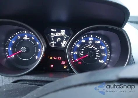 2013 Hyundai Elantra Gls z USA, uszkodzony, nr VIN 5NPDH4AE6DH257961